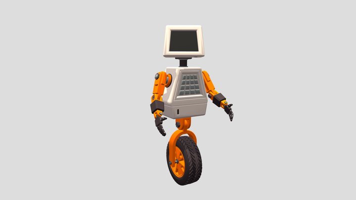 Robot Assistant 3D Model