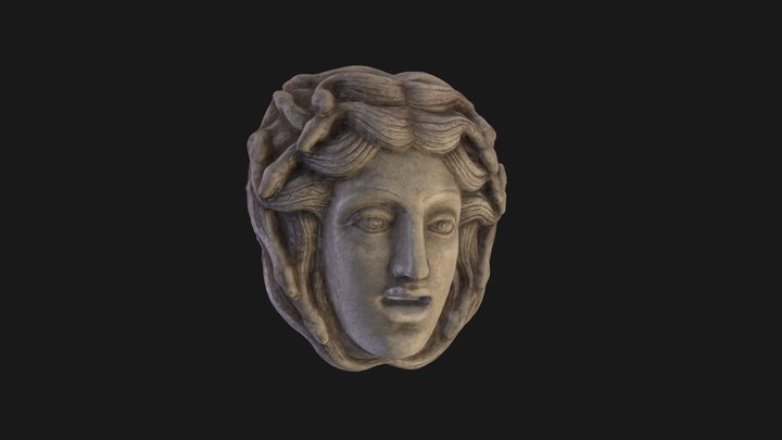 Medusa Mask Scan 3D Model
