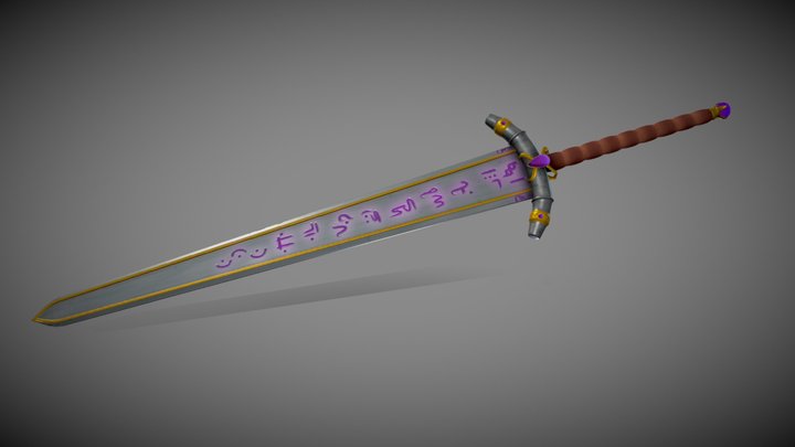 Gravity Sword 3D Model