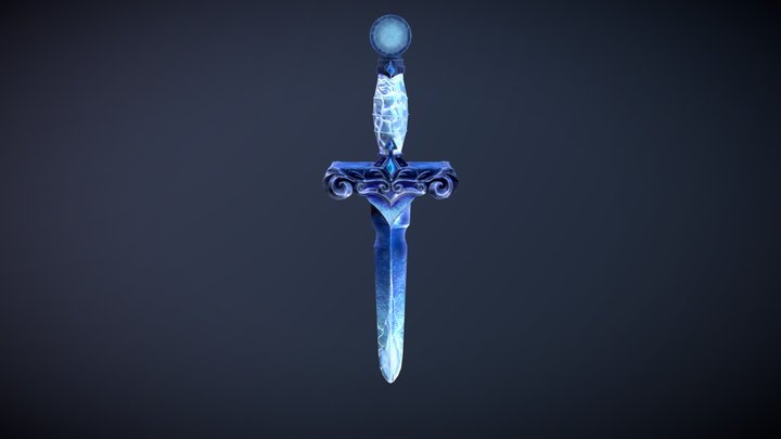 Frost Dagger 3D Model