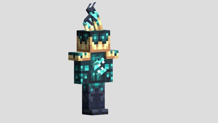 The Sculk (Survive The Night costume 1) 3D Model