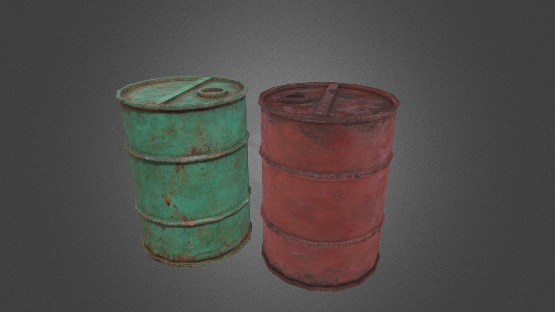 oil drum Buy Royalty Free 3D model by misitewang [9bb60e6
