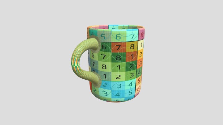 COFFEE CUP UV 3D Model