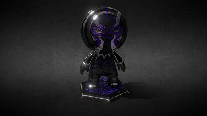 Black Panther - Meet Mat 3D Model
