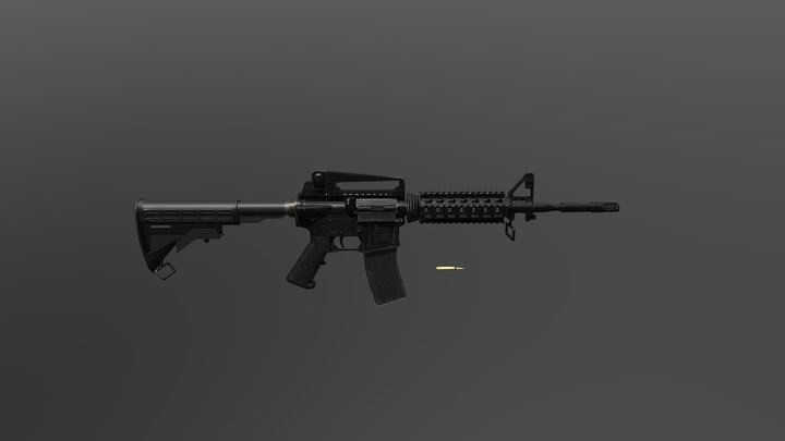 M4A1 Carbine 3D Model