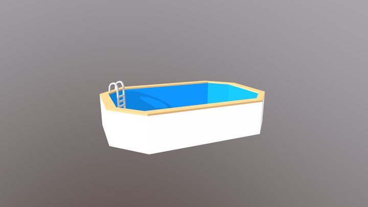 Pool - LowPoly - 3D Model