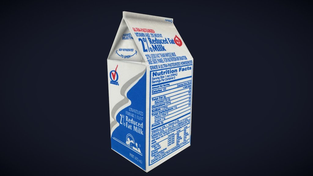 SUPER AWESOME MILK CARTON
