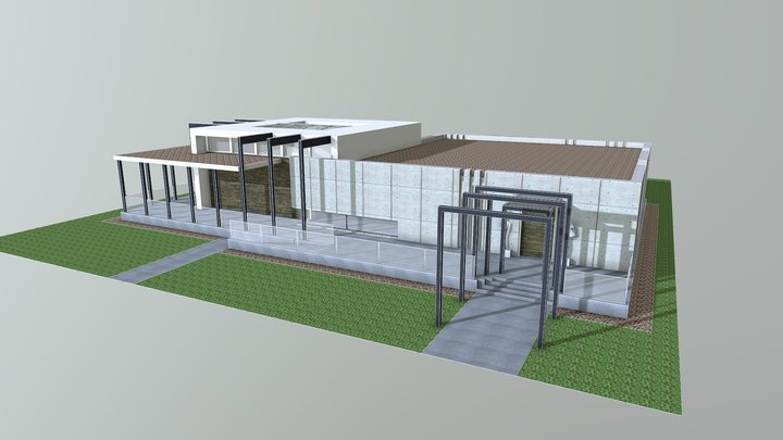 Павильон 3D Model