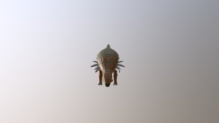 Edmontonia Rough 3D Model
