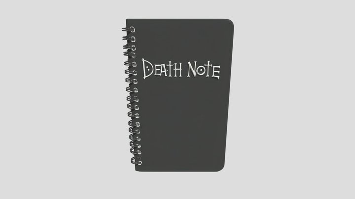 Death Note Notebook (Fan-Made 3D Asset)