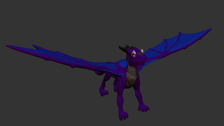 Neväida (Standard Pose) 3D Model