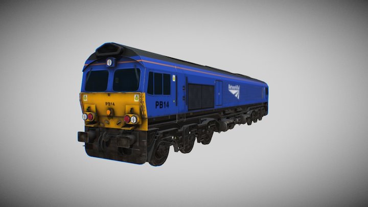 Loco Class 59 3D Model
