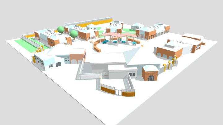 Desert Ridge Academy 3D Model