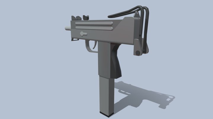 Mac 10 3D Model