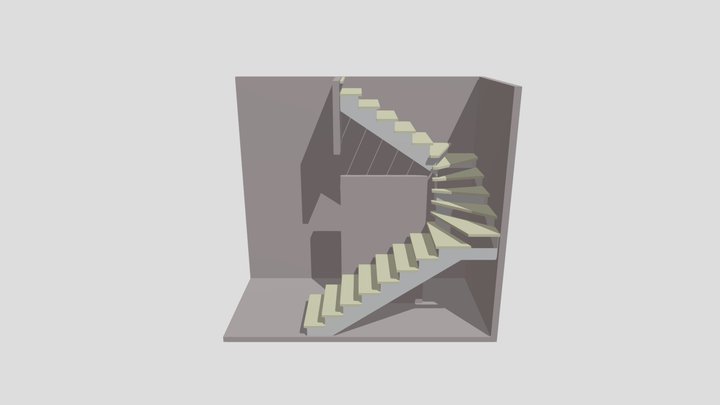 лестница_6мм 3D Model