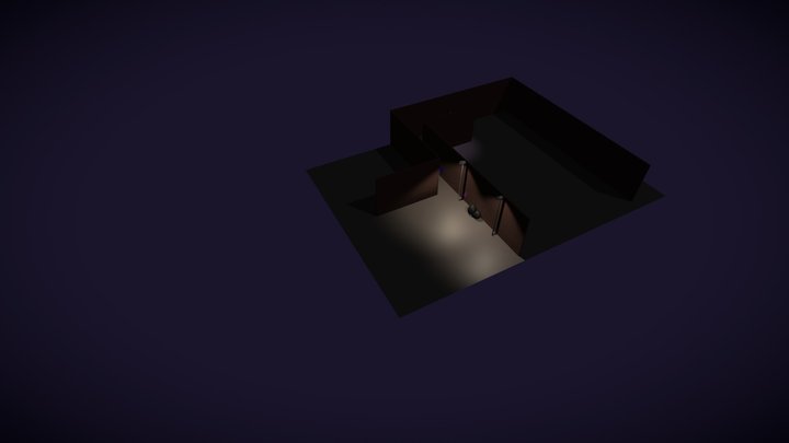 MattC | VR Brick Alley 3D Model
