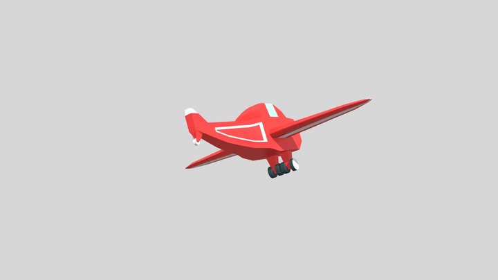 Airplane Model 3D Model