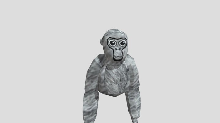 Gorilla-tag-ik-rig – Free STL | people | 3DSEARCH