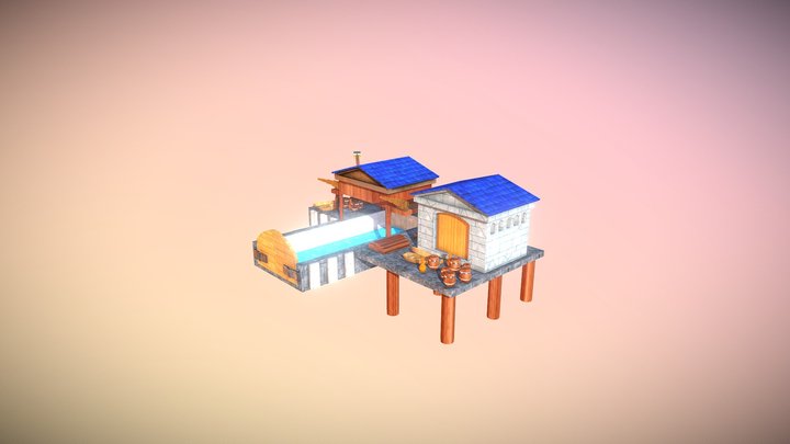 astillero 3D Model
