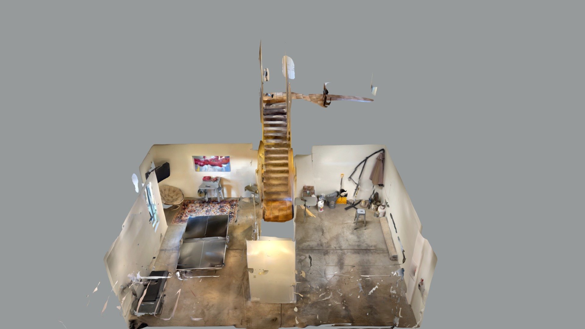 Brenizer stair & garage int