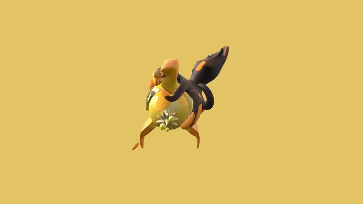 Squid attack 2.0 3D Model