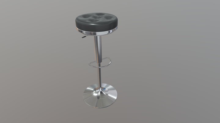 bar_stool(CC0) 3D Model