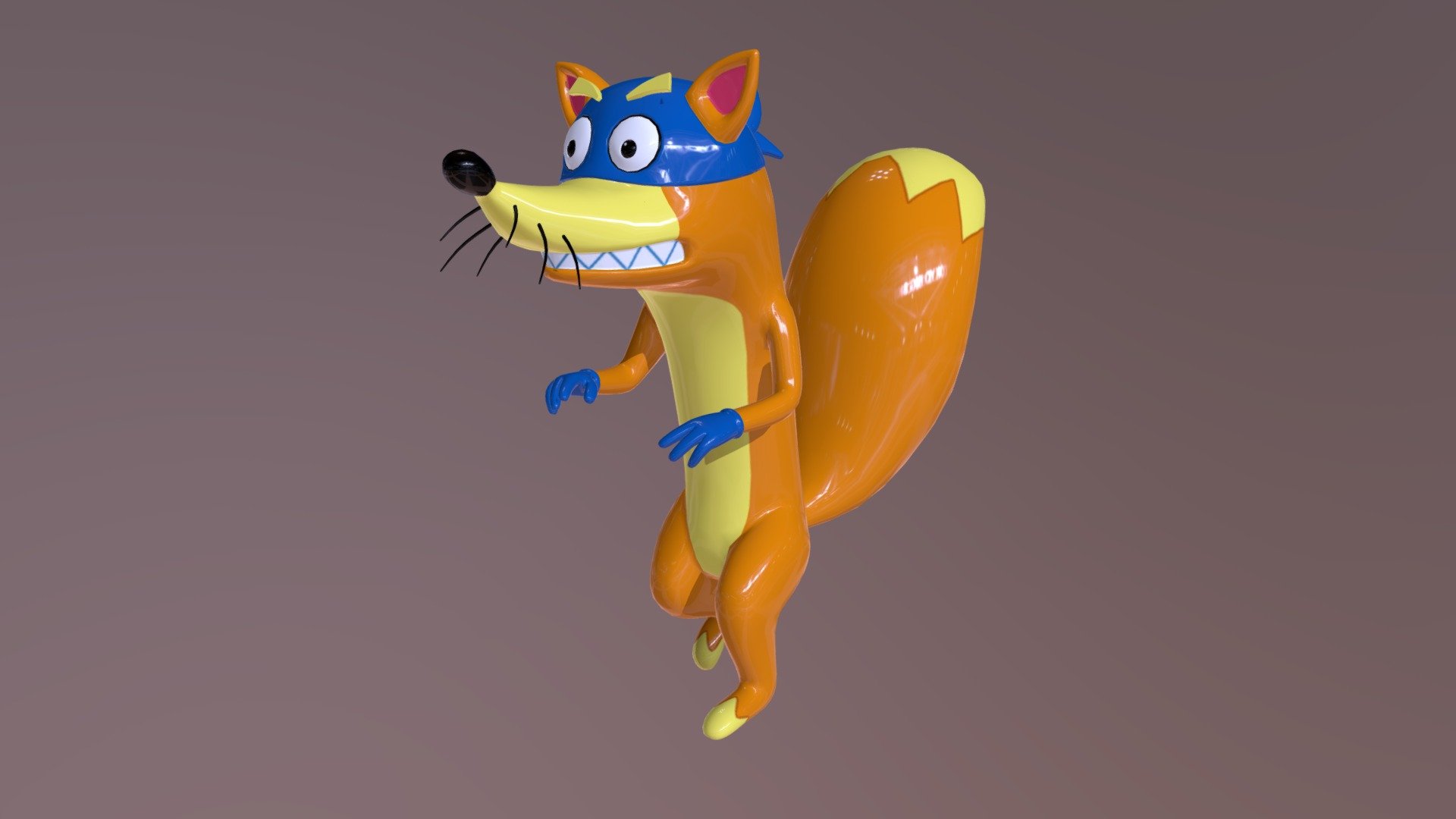 - Swiper the Fox - Buy Royalty Free 3D model by Deleon3d.