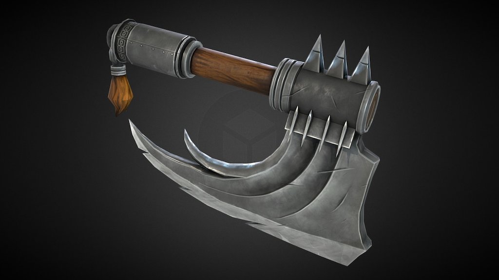 War Axe - Download Free 3d Model By Tgalextg [9bc743d] - Sketchfab