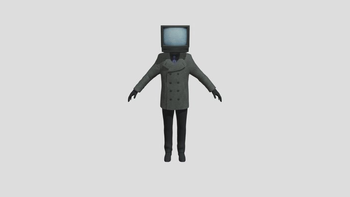 Tvman 3D Model