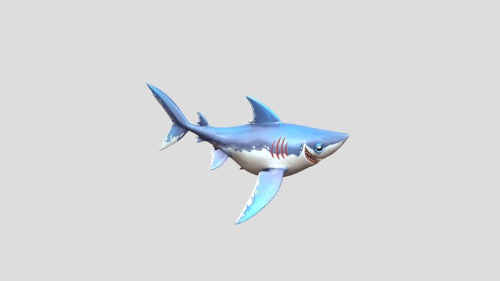 Porbeagle 3D Model