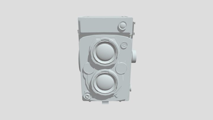 90s old camera 3D Model