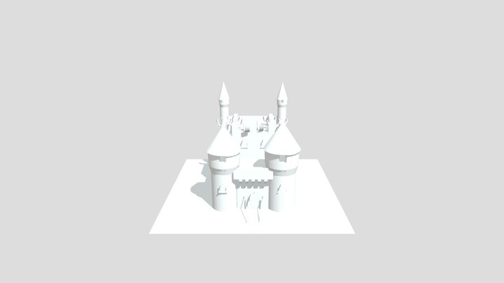 Castelo Medieval 3D Model