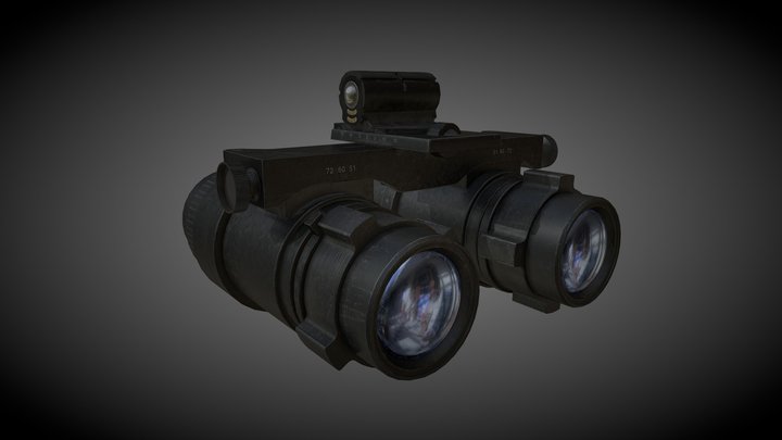 ANVIS-9 Aviator Night Vision Goggles 3D Model