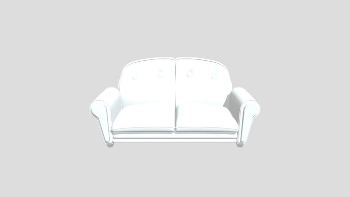 Sofa High poly 3D Model