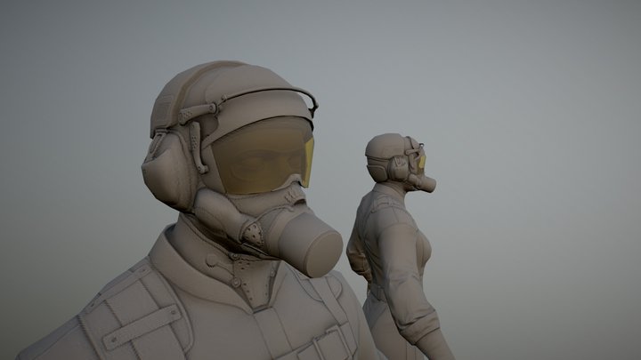 Farasan Guards (WIP) 3D Model