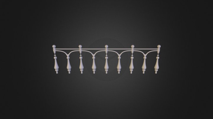 Balcony 3D Model