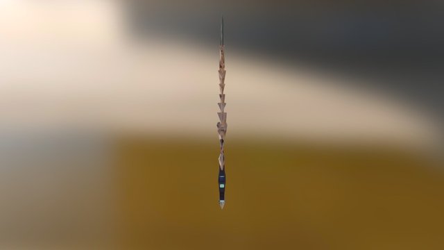 Sword_Low-Level LOD 3D Model