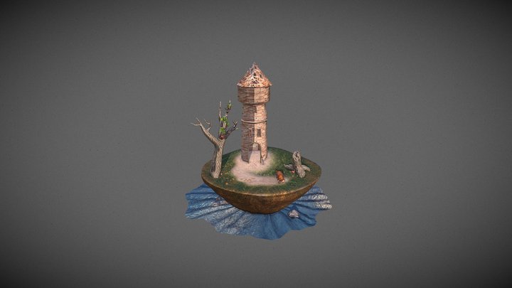 Diorama Final 3D Model