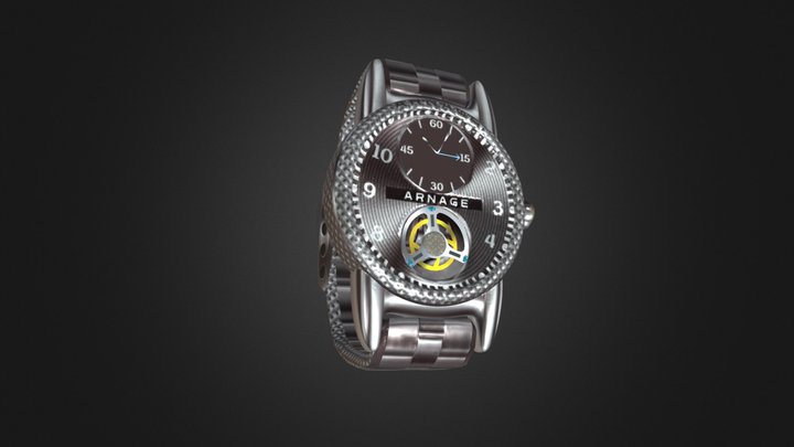 Arnage Galibier Titanium GL23Ti 3D Model