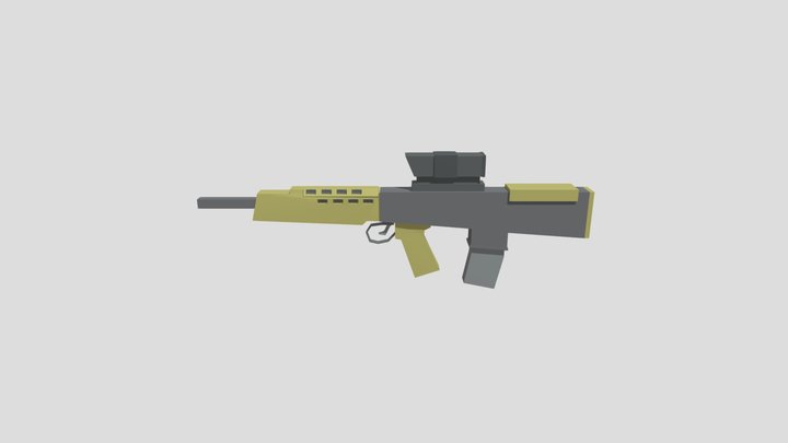 L85A1 3D Model