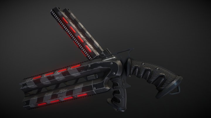 Aggressor Shotgun 3D Model