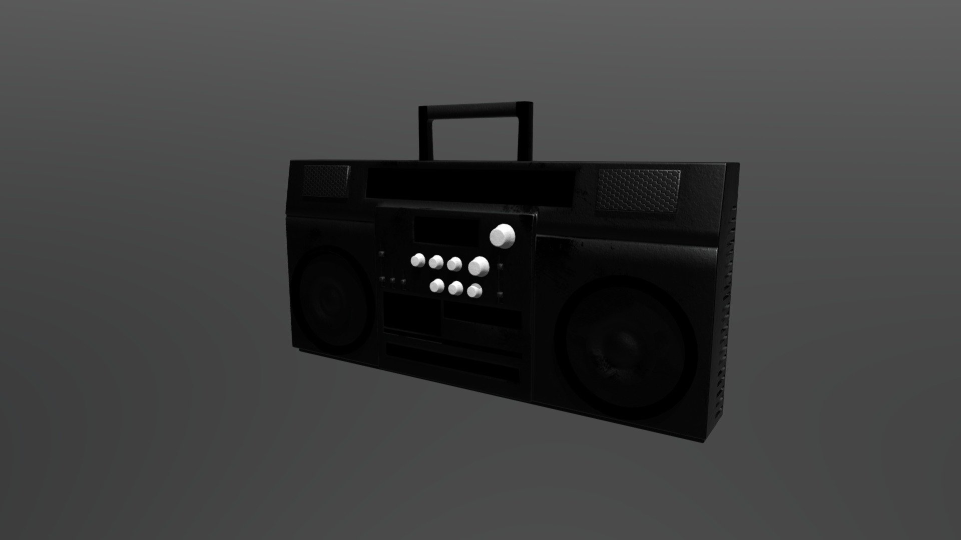 BoomBox - Download Free 3D model by Owen Morris (@s4006570) [9bd05ca ...