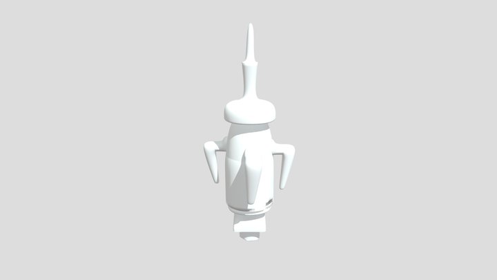 Lewis0405 Rocket Fin02 3D Model