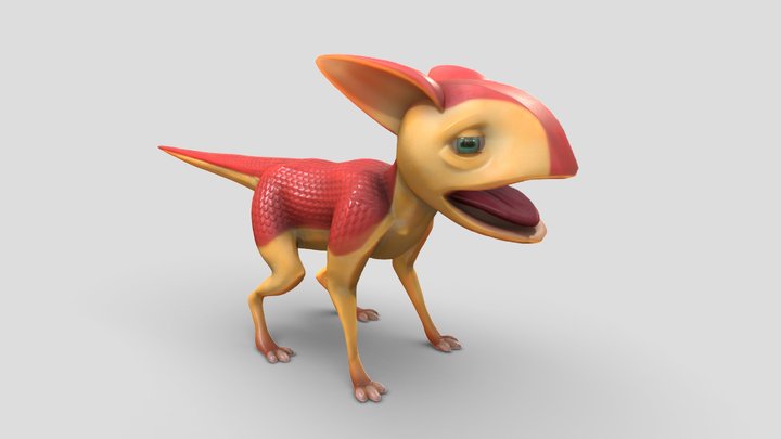 Exam - Creature 3D Model