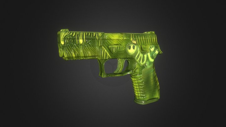 P250 | Goo Crew 3D Model