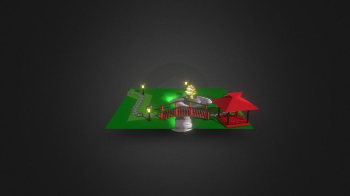 The Crescent Moon 3D Model