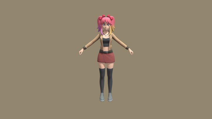 Saiko (SMG4, 2022-present) 3D Model