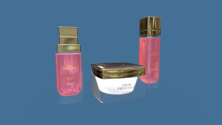 Dior Prestige Set 3D Model