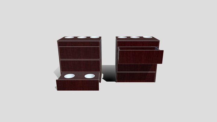 Pet Feeder 3D Model
