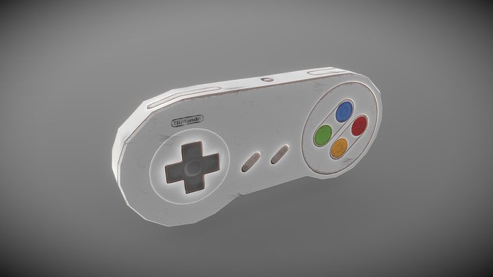 Game Controller Final_Joni Lee 3D Model